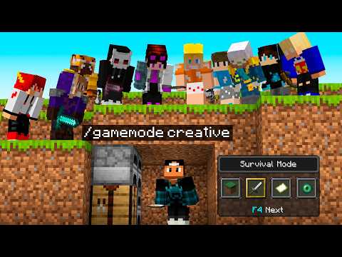 11 YOUTUBERS vs 1 CRIATIVO (CREATIVE GAME)