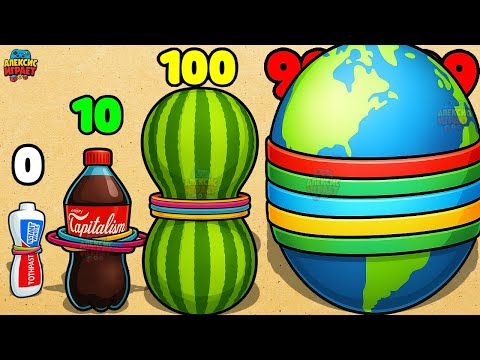 WOW! THESE ELASTIC BANDS CAN BREAK ANYTHING. THE EVOLUTION OF THE Flexy Runner RUBBER BALL.