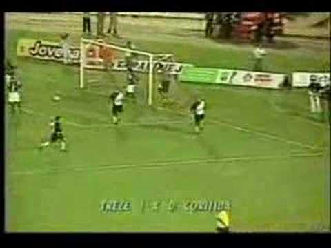 Vejam o gol de Adelino no Treze 1x0 Coritiba(Copa Brasil 05)