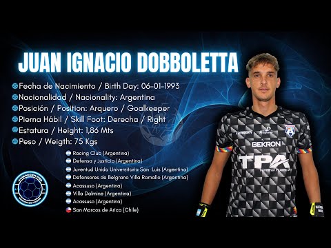 Juan Dobboletta #20 //Arquero - Goalkeeper // San Marcos 2023 - 1ra Etapa
