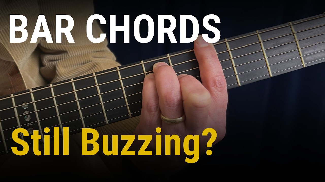 Bar Chords on Guitar: 4 Essential Shapes (Step by Step)