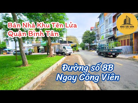 Bán nhà khu tên lửa quận Bình Tân đường số 8B ngay chợ Da Sà. Giá rẻ 11ty5 TL