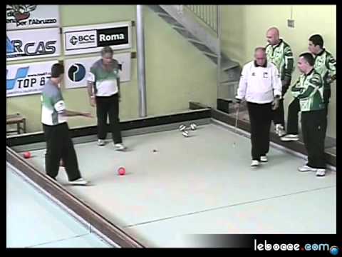 Virtus L'Aquila - La Pinetina Serie A Bocce 2011-2012, 1° turno completo