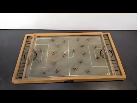Restoring a 1950's Mini Soccer Game – Vintage Toy Revival.