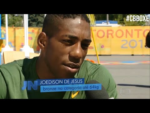 Joedison de Jesus Teixeira (64kg). Bronze nos jogos Pan-Americanos de Toronto (2015)