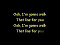 Gonna Walk That Line   Randy Travis Karaoke Version JM