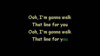 Gonna Walk That Line   Randy Travis Karaoke Version JM