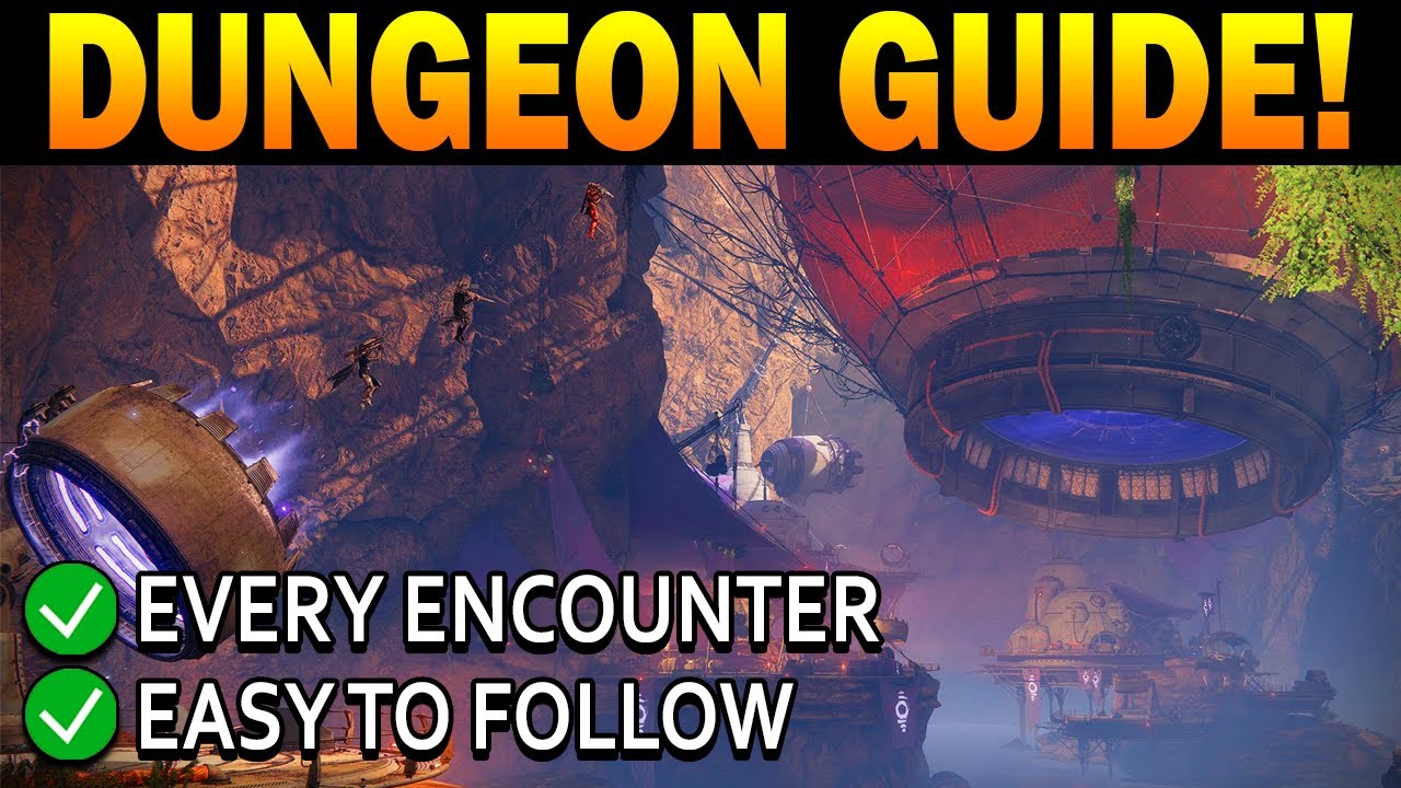 Destiny 2: Complete GRASP OF AVARICE Dungeon Guide! - YouTube