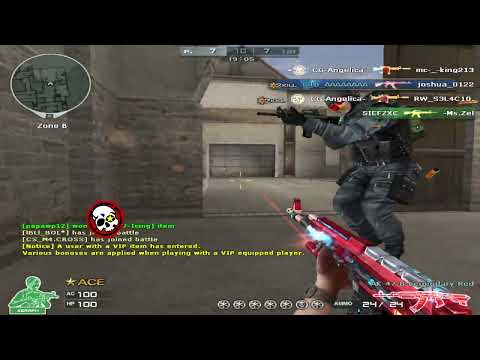 CROSSFIRE PHILIPPINES AK47 B LEGENDARY RED GAMEPLAY