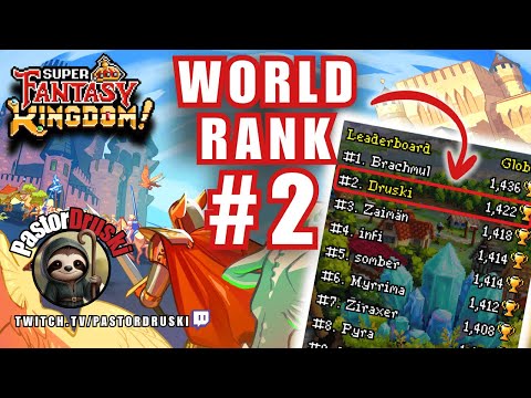 [FULL RUN!] Turning a Fail Into World Rank 2?! - Super Fantasy Kingdom