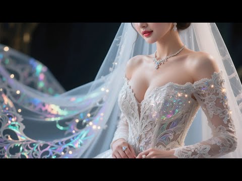 🎵 Future Elegance | AI-Generated Wedding Dress × Ambient Trance Vision, Music Video