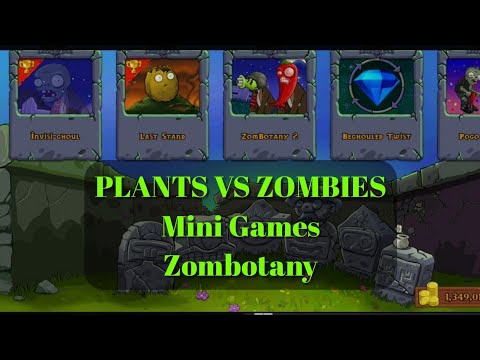 PLANTS VS ZOMBIES Mini Games - Zombotany 2