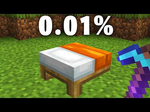 I Found the World's Rarest Blocks in Minecraft Hardcore...