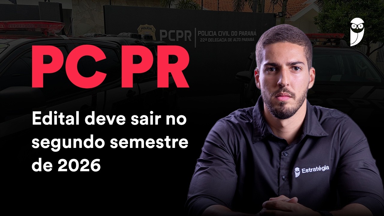 Concurso PC PR: FGV é a banca!