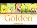 Bikini Bottom Boys - GOLDEN (AI Cover) Color Coded Lyrics