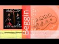 Madcon - Beggin (Bass Cover) (Tab and Score)