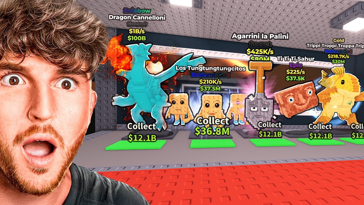 I Stole The 12 NEWEST BRAINROTS..