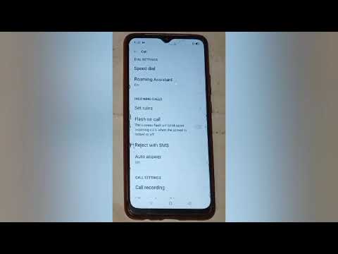 How to enable flash on incoming calls in oppo a91,oppo a91 flash on call setting