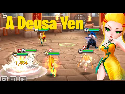 GVG da paz - Yen a Deusa do proc - GAME PLAYER SUMMONERS WAR
