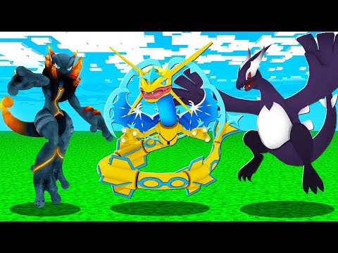 Chegaram os NOVOS Pokemon DIFERENTES no mod PIXELMON - MINECRAFT