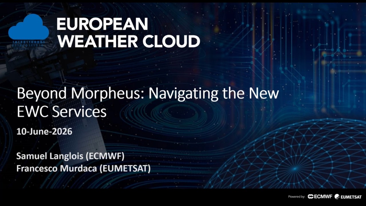 Beyond Morpheus - navigating the new EWC Services