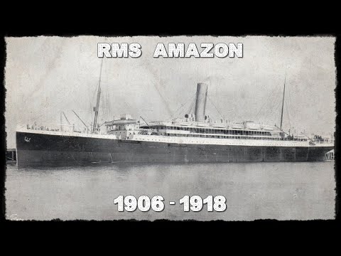 RMS Amazon - Construção ao Naufrágio