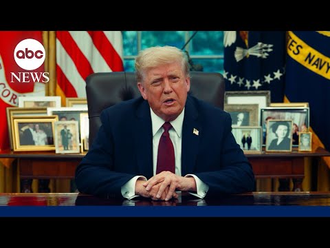 Trump posts video statement after fatal shooting of Charlie Kirk