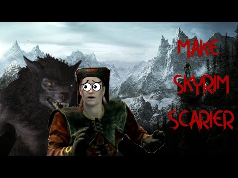 Skyrim ps4 mods! - How to make Skyrim scarier! Skyrim scary mods and Skyrim modded playthrough