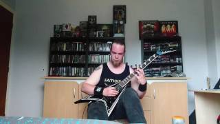Iced Earth - Hallowed Be Thy Name (Iron Maiden cover) (Guitar cover)