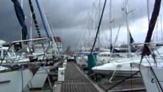 preview picture of video 'Storm in haven Fécamp 2006.MPG'