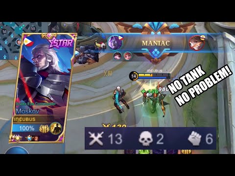 TOP GLOBAL MOSKOV! HOW TO PLAY MOSKOV IN NEW SEASON?! LEARN HOW TO RANK UP EASY! MLBB