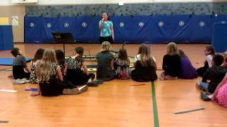 Sarahs talent show singing Outcast- By Kerrie Roberts