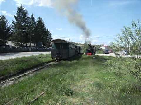 Manevre ale mocăniţei la Brad