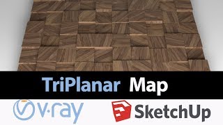 Triplanar Map in V-ray 3.4 for Sketchup