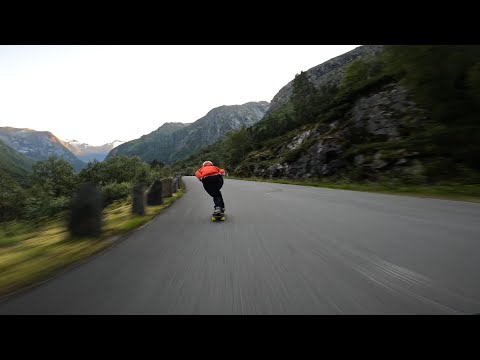 Sending it in Stryn Raw run style