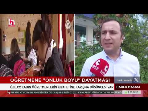 Genel Başkanımız Kadem Özbay, MEB`in öğretmenlere beyaz önlük giymeleri yönündeki Valiliklere gönderdiği Genelge ile ilgili açıklamalarda bulundu.08/09/2023 | EĞİTİM İŞ