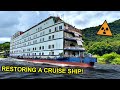 Living on an ABANDONED SHIP in Thailand ⚓️ Cabin Repair 🛠Revitalizing the ELECTRIC in a CRUISE SHIP