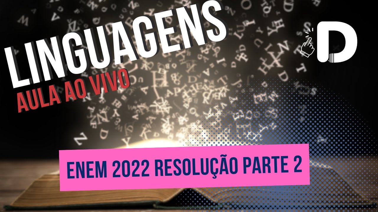 Linguagens Enem Resolução 2021 Enem Parte 2 - Aula ao vivo (2024)
