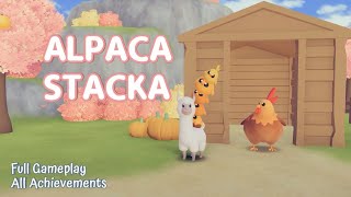 Alpaca Stacka | Full Gameplay - All Achievements