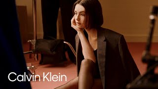 Calvin Klein Lily Collins Behind the Scenes | Spring 2025 Campaign