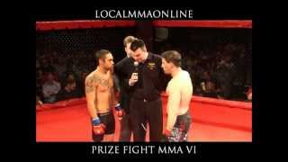 preview picture of video 'PRIZEFIGHT 6 - BRIAN DAVIS vs MICHAEL DUVALL    - Southaven,Ms MMA'