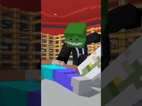 Steve vs Irongolem Match! - Minecraft Animation