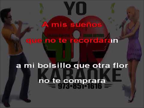 NICHE - NO ME FALTO NADA DE TI karaoke 2022