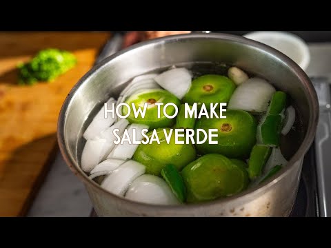 How To Make Salsa Verde