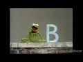 Sesame Street Kermit Talks About The Letter B