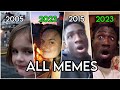 All recreated memes in one video ( Then vs Now )