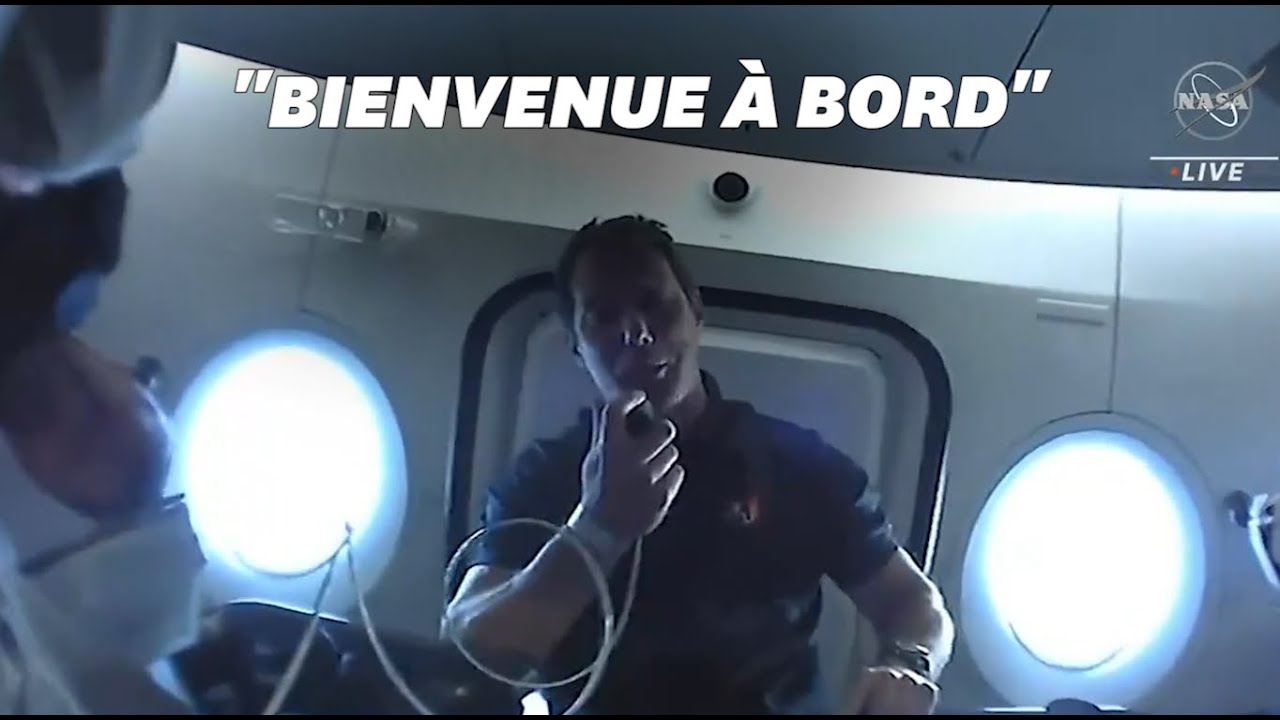 Thomas Pesquet fait visiter la Capsule Crew Dragon