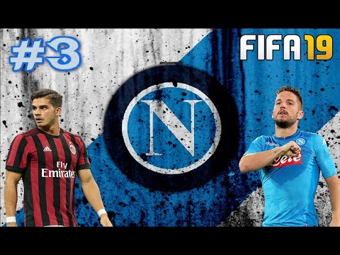 FIFA 19 NAPOLI CAREER MODE - EPISODE 3 AC MILAN