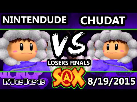 S@X 111 - Gfuel MG | Chudat (Ice Climbers) Vs. VGz | Nintendude (Icies) SSBM LF - Smash Melee