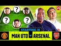 Manchester United vs Arsenal | Starting XI Live | Premier League